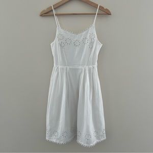 Old Navy White Eyelet Dress